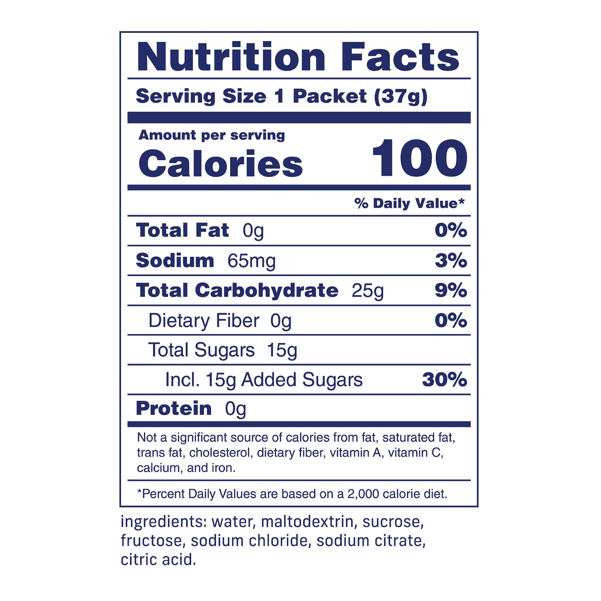 Carbs Fuel Original 25g Energy Gel
