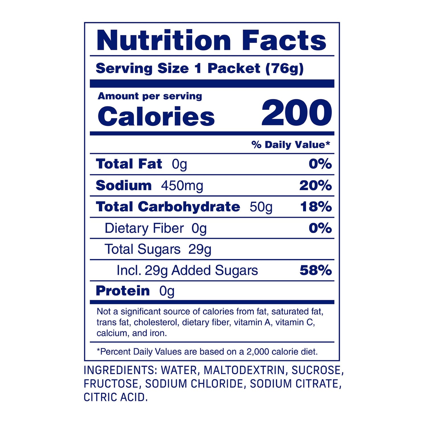 Carbs Fuel Salted Original 50g Energy Gel