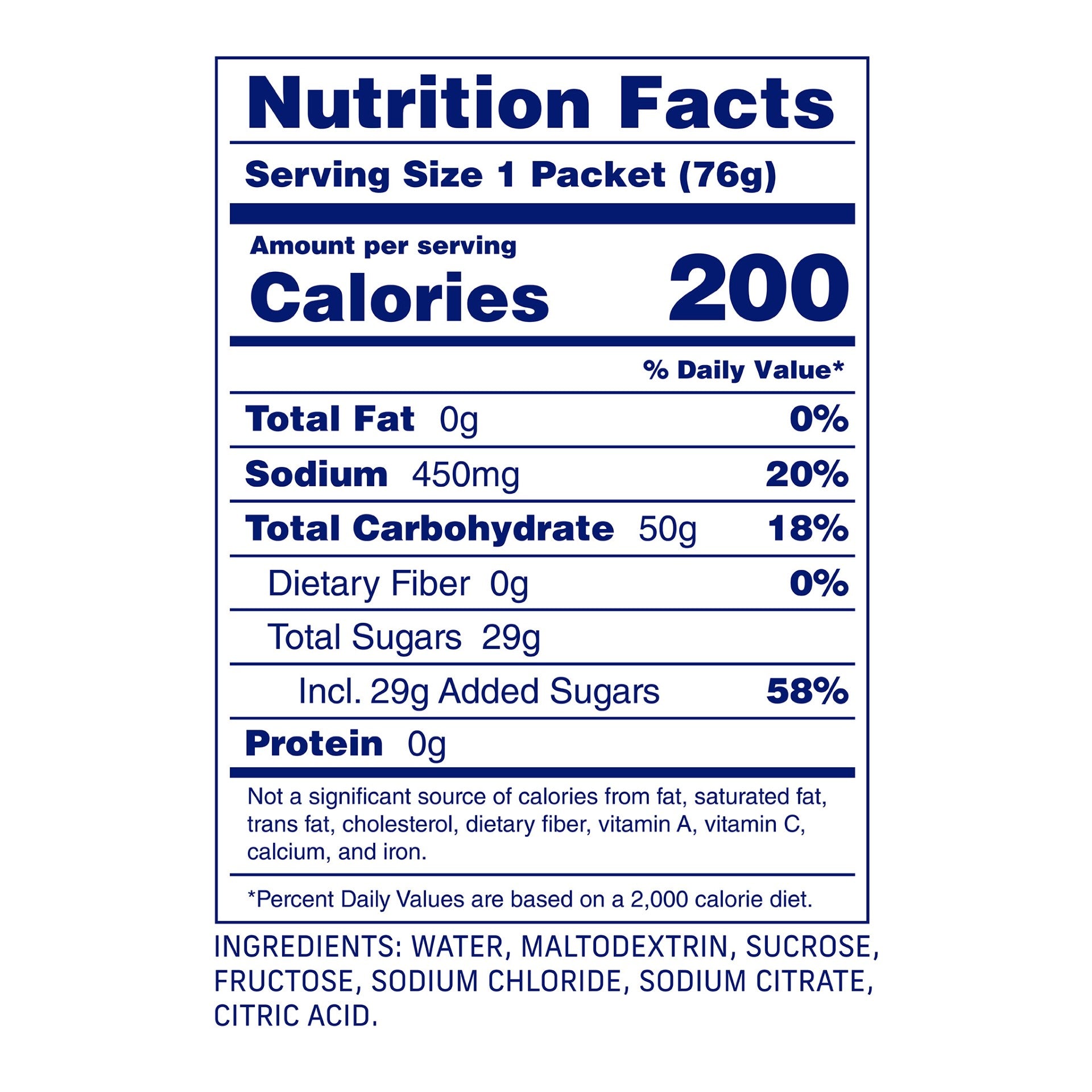Carbs Fuel Salted Original 50g Energy Gel