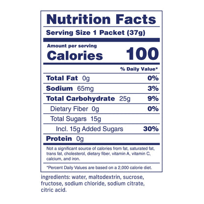 Carbs Fuel Original 25g Energy Gel