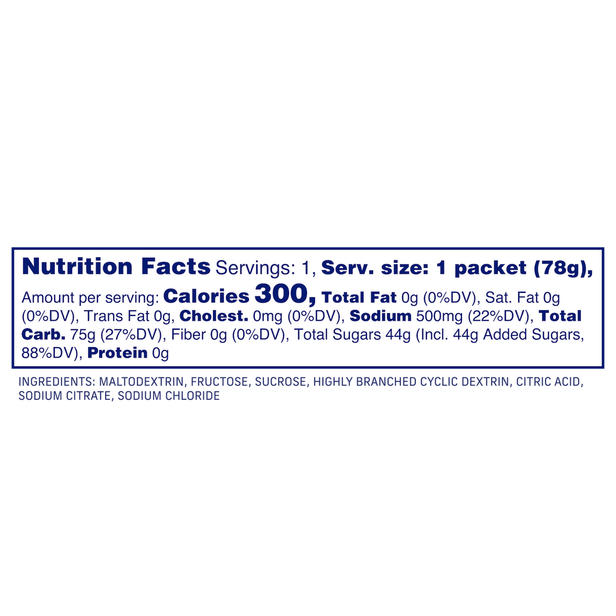 Carbs Fuel Original Sport Drink Mix